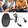 The Audio Bible Player That Speaks, Using Solar Charging, 4G Capacity Portable Electronic, King Version, New & Old Testament for Seniors, for (Black) view 2