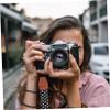 Angoily Adjustable Vintage Camera Shoulder Strap for Photographers Comfortable Neck and Sling Strap for and Digital Cameras Design for Easy Carrying and Support view 3