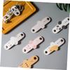 Homoyoyo 2pcs USB Cord Holder Leather Buckle Cable Organizer for Earphones and Cables view 2