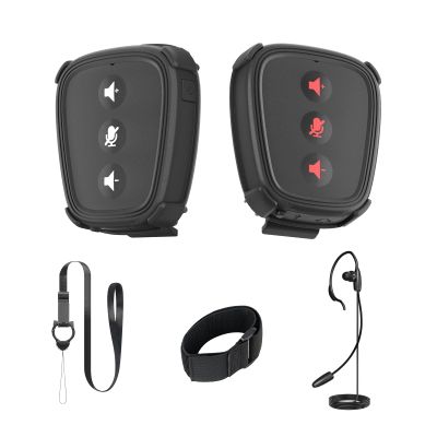 Came-TV Action Communicator 1.9GHz 2-Pack Dect Full Duplex Wireless Intercom with 1100ft 3.5mm Audio Port for Referee Communication,Film Production,Boating,Camping