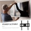 Homoyoyo Adjustable Swivel Tv Wall Mount Bracket for LCD Displays Easy Installation Sturdy Design Supports Over for Home Office Use view 3
