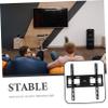 Homoyoyo Adjustable Swivel Tv Wall Mount Bracket for LCD Displays Easy Installation Sturdy Design Supports Over for Home Office Use view 4
