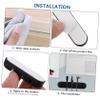 Homoyoyo 8pcs Silicone Cable Organizer Clips Desktop Wire Holder for Data USB and Network Cables and Easy to Install for Use view 4