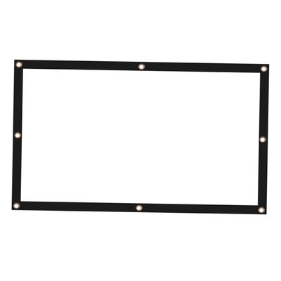 Homoyoyo Portable Indoor Outdoor Movie Screen High Definition Coating for Classroom Office Party Camping