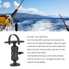Zyyini Fish Finder Mount Base, Dual 360 Degree Rotating Ball Mount Hex Base Universal Marine Electronic Fish Finder Holder for Marine Boat Kayak Pontoon Canoe, for view 3