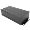 Yunseity Black and Silver Good Heat Dissipation Aluminum Cooling Case, Aluminum Box, DIY Electronic Products for Decoders Controllers ((Sand Black with Bent Plate)) view 4