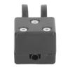 Morse Code Key Double Paddle Magnetic Base ABS for Ham Radio view 2