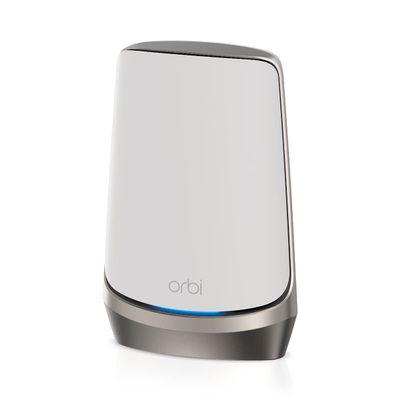 NETGEAR Orbi Quad-Band WiFi 6E Mesh Add-on Satellite (RBSE960) - Works with Orbi RBRE960, RBKE962, RBKE963, Adds Coverage Up to 3,000 sq. ft, AXE11000 (10.8Gbps) (Renewed)