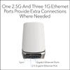 NETGEAR Orbi Quad-Band WiFi 6E Mesh Add-on Satellite (RBSE960) - Works with Orbi RBRE960, RBKE962, RBKE963, Adds Coverage Up to 3,000 sq. ft, AXE11000 (10.8Gbps) (Renewed) view 4