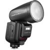 Flashpoint Zoom Li-on X PRO R2 TTL On-Camera Round Speedlight Flash with 10000mAh Power Bank for Canon (Godox V1 Pro) view 2