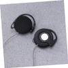 SKISUNO Wired Earhook Headphones with Cable and Comfortable Ear Pads Stereo Sound for Players and Computers Sports Companion Black view 2