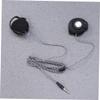 SKISUNO Wired Earhook Headphones with Cable and Comfortable Ear Pads Stereo Sound for Players and Computers Sports Companion Black view 4