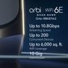 NETGEAR Orbi Quad-Band WiFi 6E Mesh System (RBKE962), Router with 1 Satellite Extender, 10.8Gbps Speed, Coverage up to 6,000 sq. ft, 200 Devices, 10 Gig Internet Port, AXE11000 802.11 AXE (Renewed) view 2