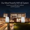 NETGEAR Orbi Quad-Band WiFi 6E Mesh System (RBKE962), Router with 1 Satellite Extender, 10.8Gbps Speed, Coverage up to 6,000 sq. ft, 200 Devices, 10 Gig Internet Port, AXE11000 802.11 AXE (Renewed) view 3