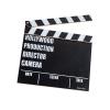 Luwecf TV Movie Film Clap Board, Clapper Board, Slateboard Movie Night Party Supplies Vintage Writeable Director Clapperboard view 4