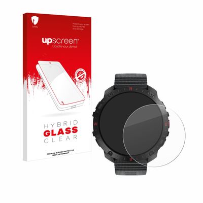 upscreen Screen Protector Film compatible with Polar Grit X2 Pro - 9H Glass Protection, Extreme Scratch Resistant, 1-Pack, Clear