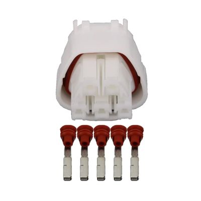 LIANGMEI Qingqing Store 5 Pin Automotive Instrumentation Plug-in Connector Car Plug with Terminal DJJ7051B-2.2-21 (Size : 10 Sets)