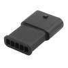 LIANGMEI Qingqing Store 5 Pin Suitable Fit Compatible Heavy Steam Nitrogen O/y-gen Sensor Air Flow Meter 5P Plug DJ7056-1.2-11 with Terminal (Size : 1 Set) view 1