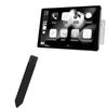 BoxWave Stylus Pouch Compatible with JOYING Double Din Car Radio Android 10 Car Stereo (10.1 in) - Stylus PortaPouch, Pen Stylii Holder Carrier Portable Self-Adhesive - Jet Black view 1