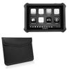 BoxWave Case Compatible with Otofix D1 Diagnostic Tablet - Executive Leather Pouch, Slim Leather Sleeve Cover with Soft Lining - Jet Black view 1