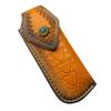 Echeson 1PC Knife Sheath, Leather Case with Snap Closure is Suitable for Outdoor Camping view 1