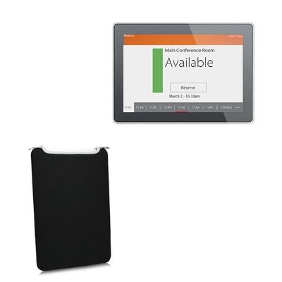 BoxWave Case Compatible with Geekland GK-TVR101-V12 (10.1 in) - SlipSuit, Soft Slim Neoprene Pouch Protective Case Cover - Jet Black