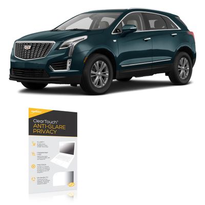 BoxWave Screen Protector Compatible With Cadillac 2024 XT5 Cluster Display (8 in) - ClearTouch Anti-Glare Privacy (2-Pack), Privacy Screen Protector Flexible Film Anti-Glare
