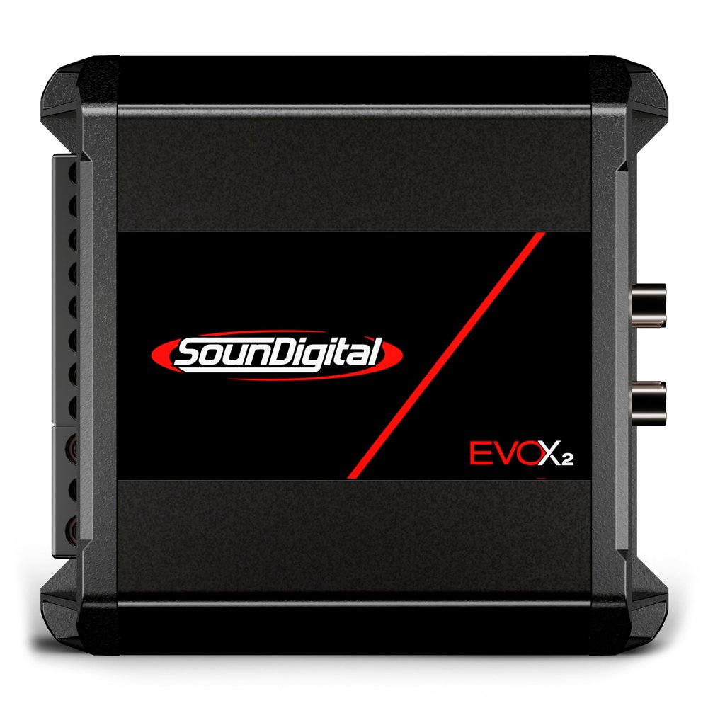 SounDigital EVOX2 400.4-4 Ohm 4-Channel 400W RMS Bridged Power Car Amplifier