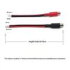 DirectNine Basics 2-Pack Female to Speaker Wire Adapter Cable, 5.5-inch/14cm - Black/Red, Audio Video Conversion for Amplifiers and Audio Receivers view 3