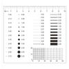 Joebo Microscope Kit Point Gauge Gauge Point line Gauge Film Standard Contrast Sheet Standard Inspection Gauge Scratch Microscope Lens Adapters view 1