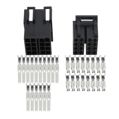 LIANGMEI Qingqing Store 16 Pin Car Connector Automotive Plug with Terminal DJ7162A-3.5-11/21 16P A-dio Connector CD Plug (Size : 10 Sets)