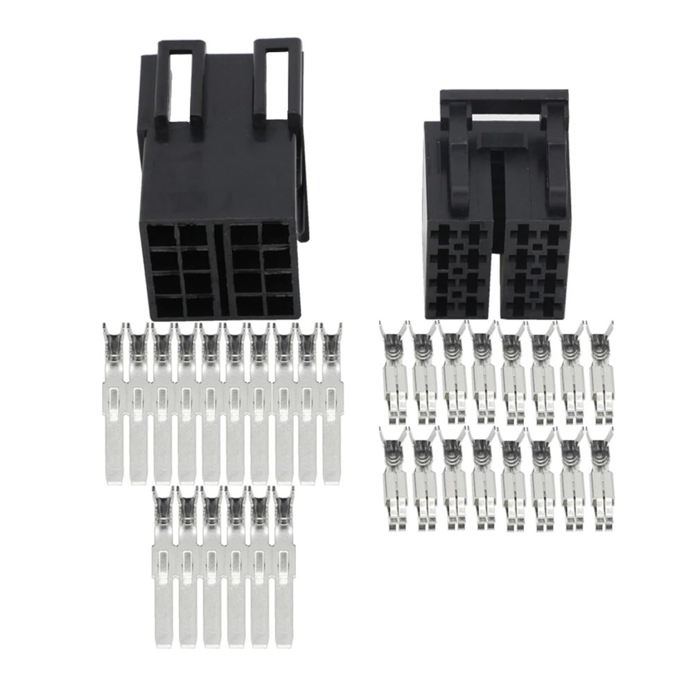 LIANGMEI Qingqing Store 16 Pin Car Connector Automotive Plug with Terminal DJ7162A-3.5-11/21 16P A-dio Connector CD Plug (Size : 10 Sets)