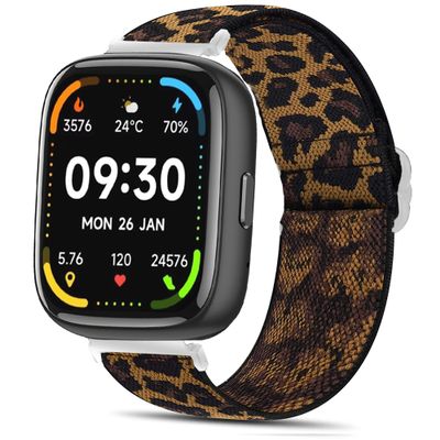 IDW17, IDW20, IDW21, IDW23, IDW25, IDW26 Smart Watch Bands, Lamshaw Stretch Elastics Nylon Adjustable Replacement Strap Accessories for Men & Women Compatible for Faweio IDW26 1.83 Inches Smart Watch, IDW26 1.83 Inches, TOOBUR IDW17, IDW23, KEEPONFIT