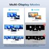Baseus Docking Station, Spacemate(Win) 11 in 1, Triple Display, 4K HDMI and DP, 10Gbps USB A/C Ports, Gigabit Ethernet, 100W PD, Audio, Laptop Docking Station for Windows/Dell/HP/Lenovo/Asus/Acer/Mac view 4