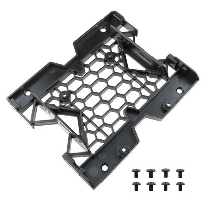 Haidong 2.5 or 3.5 to 5.25 SDD HDD Mounting Bracket Hard Disk Drive Bays Holder Internal Hard Drive Tray Adapter Suitable for PC-1PCS
