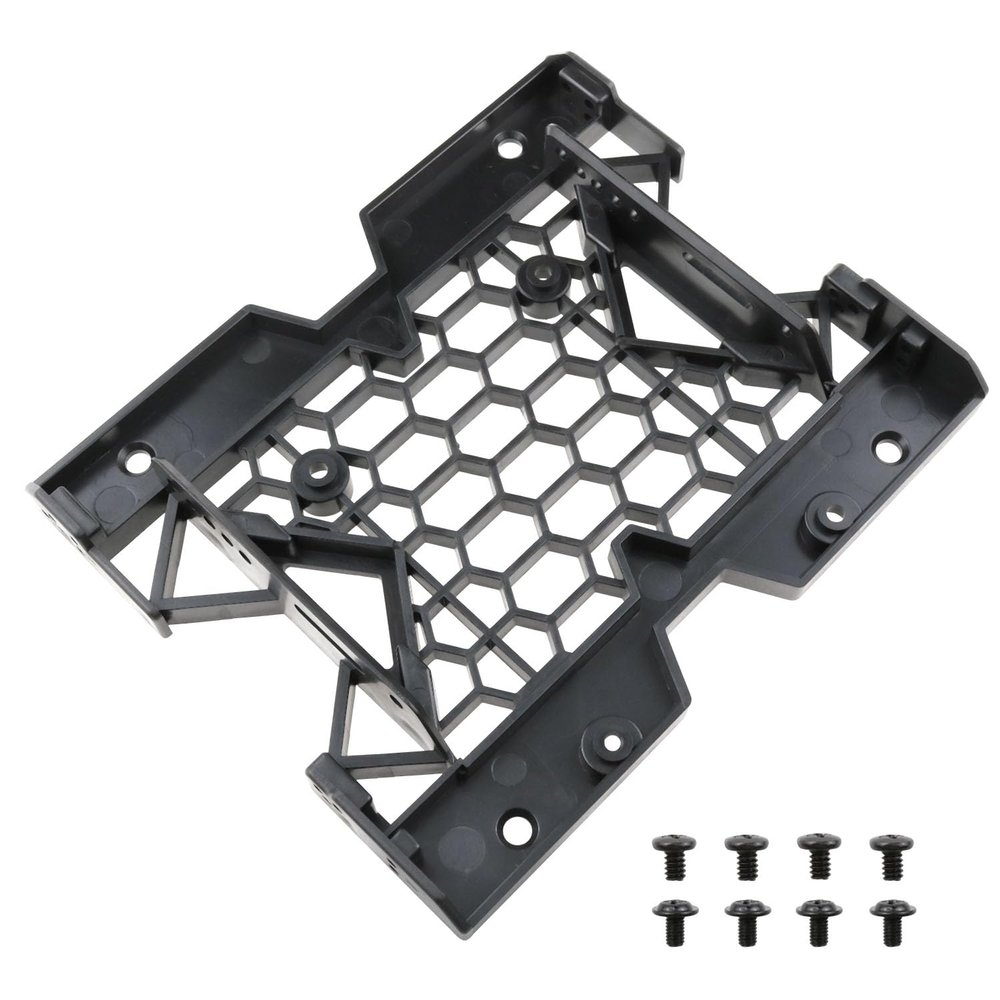 Haidong 2.5 or 3.5 to 5.25 SDD HDD Mounting Bracket Hard Disk Drive Bays Holder Internal Hard Drive Tray Adapter Suitable for PC-1PCS