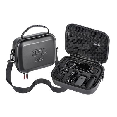 ZahoTse DJI Osmo Pocket 3 Carrying Bag,Waterproof Hard Carrying Case for Osmo Pocket 3,Portable PU Storage Protective Bag for DJI Osmo Pocket 3 Creator Combo Accessories,PU Leather Storage(1132045)