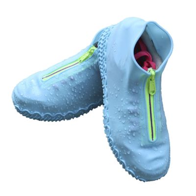 WHAMVOX Protective Rain Boot Covers Silicone Skid Reusable Easy to Clean for Outdoor Use