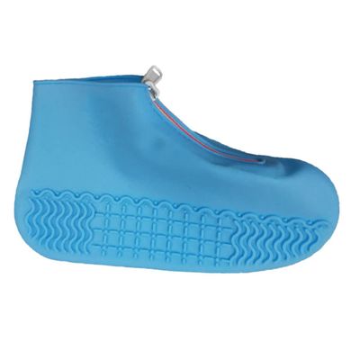 WHAMVOX 1pair Skid Silicone Shoe Covers XL Outdoor for Rain Mud and Splash Reusable and Easy to Clean