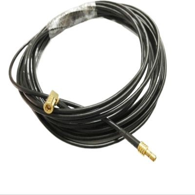 ETURBEV RG174 SMB Female Right Angle to SMB Male Connector RF Pigtail Cable for DAB Aerial Antenna 2m 5m 10m(5m)