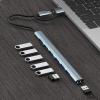 7 Ports USB Hub, USB A Port & USB C to USB Adapter Multiple USB Hub for PC, Mac,MacBook Pro, iMac & Desktop view 2