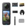 Insta360 X4 Endurance Bundle - 8K Waterproof 360 Action Camera, 4K Wide-Angle Video, Invisible Selfie Stick, Removable Lens Guards, 135 Min Battery Life, AI Editing, Stabilization, for Sports, Travel view 1