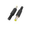 WENBIXIA 5/10Pcs 4.8 x 1.7mm DC Power Male Connectors 4.8 * 1.7mm Yellow Solder Wire Cable DIY Repair Replacement Connectors (Color : 10Pcs) view 1