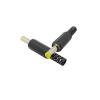 WENBIXIA 5/10Pcs 4.8 x 1.7mm DC Power Male Connectors 4.8 * 1.7mm Yellow Solder Wire Cable DIY Repair Replacement Connectors (Color : 10Pcs) view 3