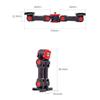 Kqcibz 1 Piece Rotatable Multifunctional for New Dual Cold Shoe Extension Bar Bracket for Camera Phone LED Light, Black&Red, 500319293 view 4