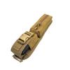 Parliky Tactical Outdoor Hunting Shoulder Bag Durable Pouch with Two Pockets for Tools and Accessories for Hiking Camping and Travel Khaki view 1