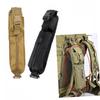 Parliky Tactical Outdoor Hunting Shoulder Bag Durable Pouch with Two Pockets for Tools and Accessories for Hiking Camping and Travel Khaki view 2