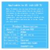 OTNQFUXI LED Backlight Strip 48 lamp for 65LB5200 L65E5690A-3D V650D1-KS2-TLEM1 TREM1 LED65K680X3DU 65E10E 65PFL5W40 V650DK1-LS1 view 2