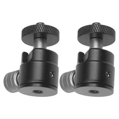 Housoutil 2pcs Alloy Mount for Tripods Rotating Camera Tripod Adapter for Projectors and Cameras Flexible Positioning for Optimal Viewing
