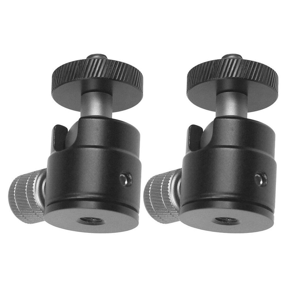 Housoutil 2pcs Alloy Mount for Tripods Rotating Camera Tripod Adapter for Projectors and Cameras Flexible Positioning for Optimal Viewing